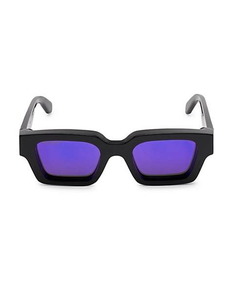 virgil 145mm square sunglasses